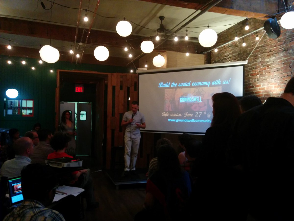 msdknight's tweet photo. "social good can come from anywhere" - that's a wrap, folks! #mingletime #Groundswell2016 https://t.co/ThwA3b0wzm