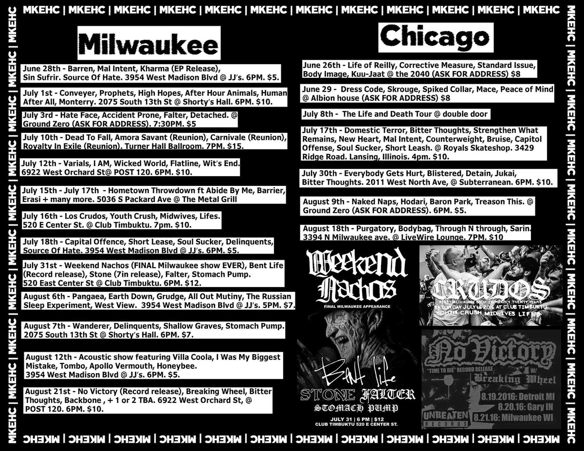Milwaukee Hardcore tweet media