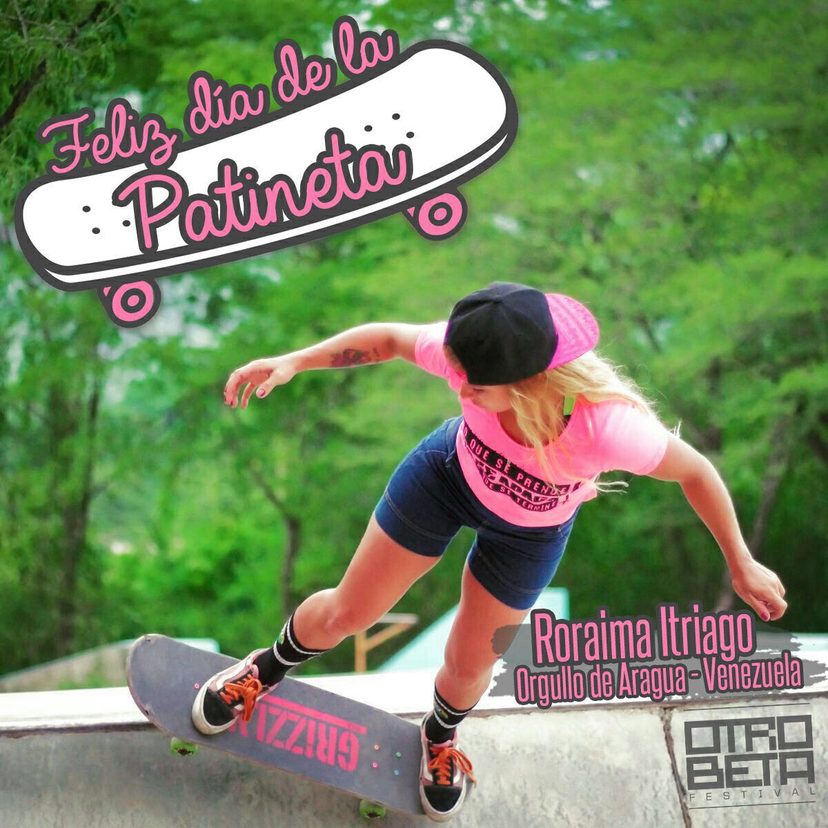 Feliz Día de La Patineta
<a href="/ItriagoRoraima/">Roraima</a> Orgullo de Aragua-Venezuela
PotenciaDeportiva <a href="/TareckPSUV/">Tareck El Aissami</a> <a href="/lorenafreitez/">Lorena Freitez Mendoza</a>