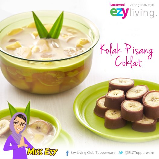 ELCtupperware's tweet photo. Resep terpilih di #ELCPilihResep minggu lalu adl Kolak Pisang Coklat! Ini dia resepnya https://t.co/4tLLv6laKo :) https://t.co/9RIiI2ZXPn