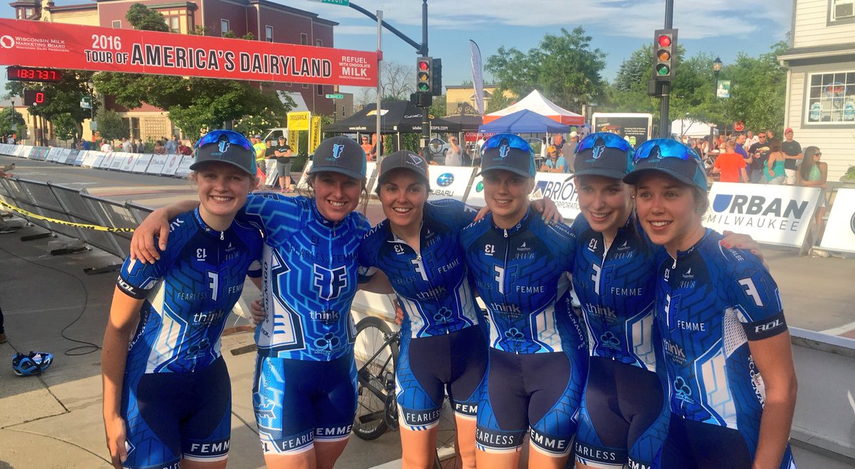 Day 5: refreshed after a dip in the lake. Ready to race the next 5 days* #ToAD16 #podiumcheese 
*i race to choc milk