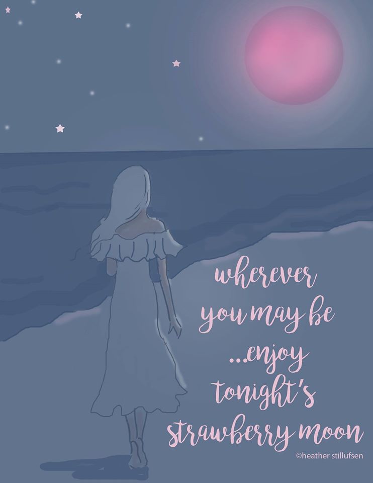 soniasoulwisdom's tweet photo. #StrawberryMoon #FullMoonSolstice #MoonJune2016 #LunaDeFresa #LunaLlenaDeJunio https://t.co/K1rRQ1gYW9