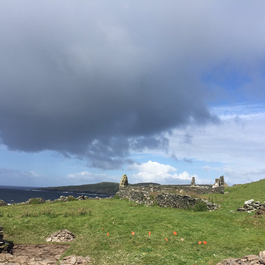 CLICprojectND's tweet image. Watching the clouds roll past as we excavate and backfill!