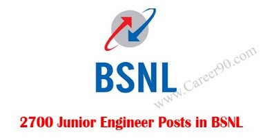 careerninety's tweet image. 2700 Junior Engineer Posts in BSNL goo.gl/DJdLKF #Engineerposts #Govtjobs #Notifications #BSNL