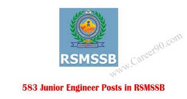 careerninety's tweet image. 583 Junior Engineer Posts in RSMSSB goo.gl/szaEUx #Engineerposts #RSMSSB #Privatejobs #Govtjobs