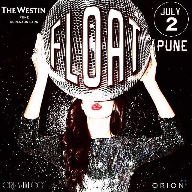CreativeCo2011's tweet photo. Back by popular demand, the 2nd edition of #FLOAT in #Pune on July 2 @ The Westin. This time bigger, better, louder! https://t.co/sEUcCmfW6D