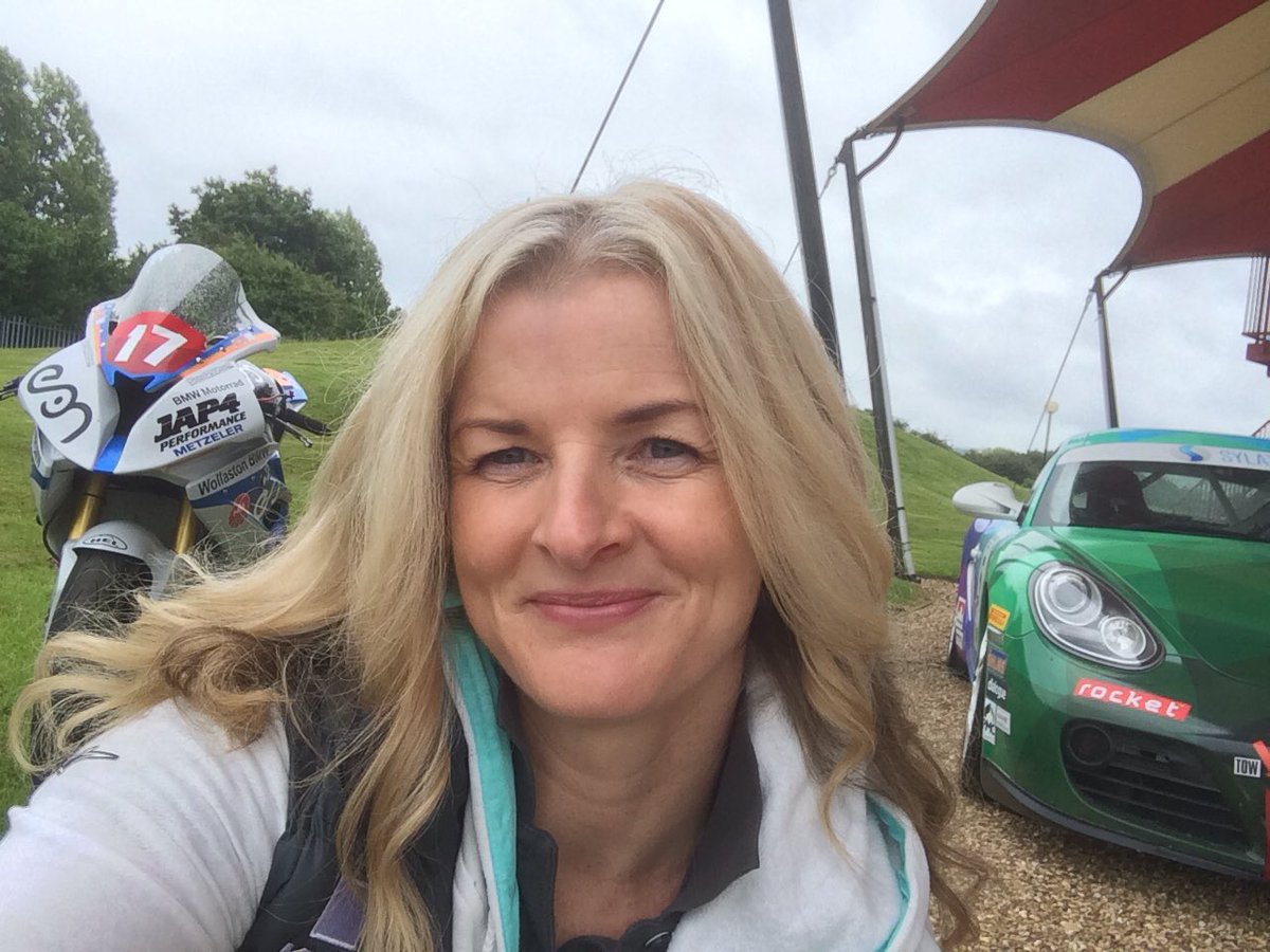 MariaCostello's tweet photo. Here @DaytonaMSport with @D2BDofficial talking bike racing to over 100 school girls @BMWMotorradUK S1000RR #D2BD https://t.co/t86wyAosqH