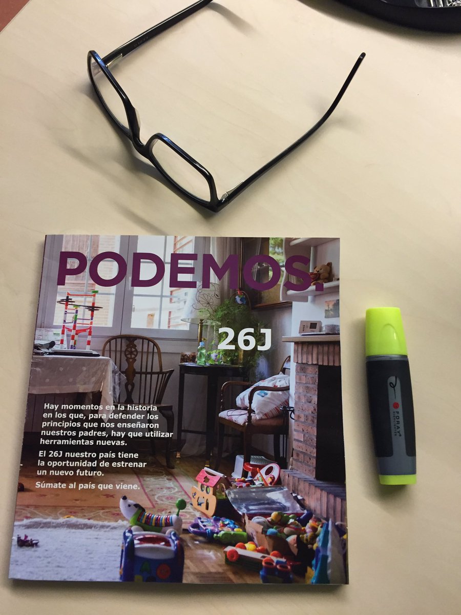 RodrigIsabella's tweet photo. #A4Días26jAR Ya tinc mi #ProgramaPodemos
El programa d la gente,el q no deja a nadie fuera!
#LaSonrisaDeUnPais #26J https://t.co/oRJ4kf0SxM