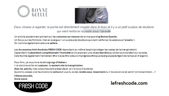 Costumes sur mesure Article <a href="/bonnegueule/">BonneGueule</a> - <a href="/freshcode/">Petrus Theron</a> aime le focus sur les #finitions bit.ly/28LWq5o