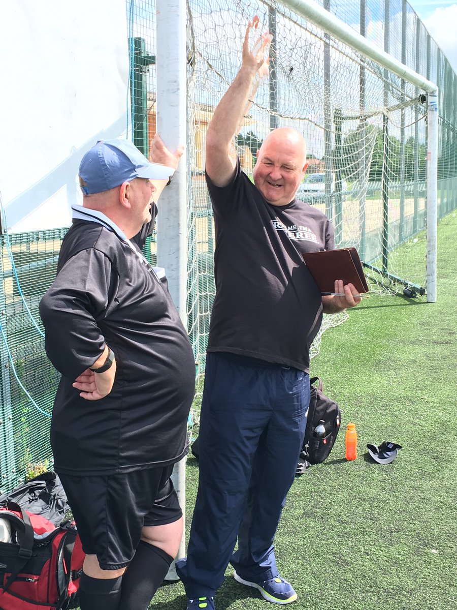 DerbyshireFA's tweet photo. Our #Referees are being mentored by experienced Walking Football refs at today's festival https://t.co/6aJ25pWJWr