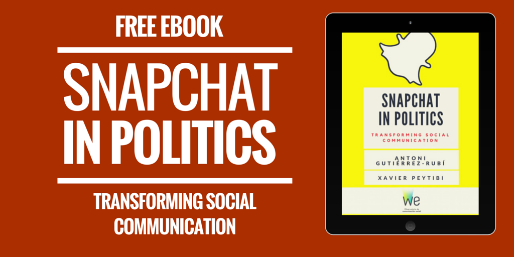 antonigr's tweet photo. 'Snapchat in Politics' https://t.co/0soqILjTJ8 Free download (English PDF available) #SnapchatWe https://t.co/fiuaSO8LLA