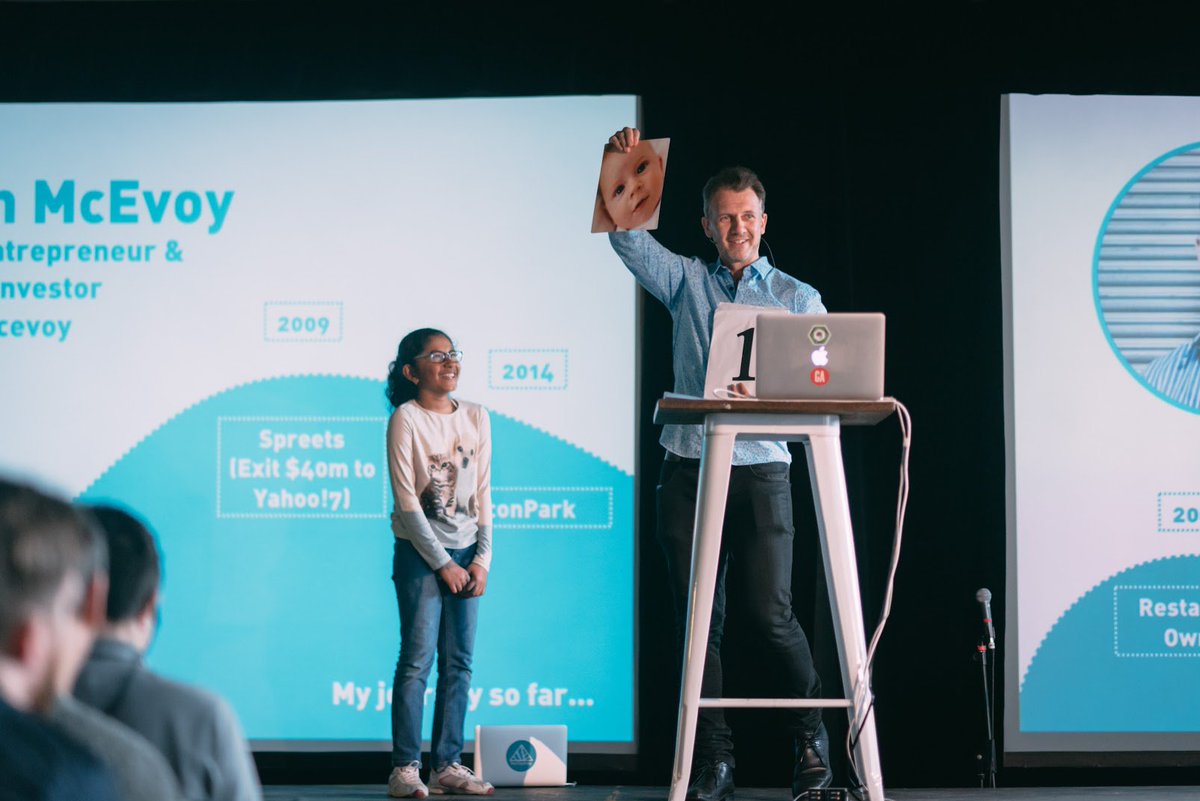 techsydneyau's tweet photo. . @deanmcevoy speaking at #codeinthepark run by @SydneyGA and @VividSydney https://t.co/drupajI5dF