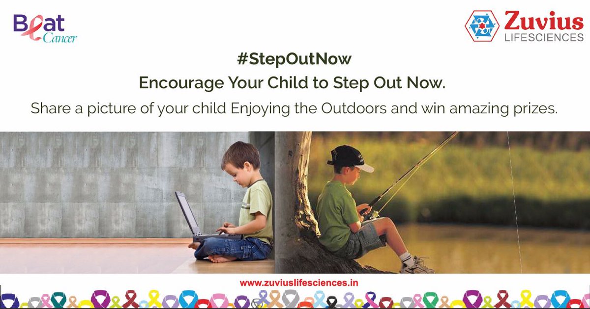 Zuvius's tweet photo. Today is the last day for #StepOutNow Contest,post your Child's pic playing outdoor. win amazing prizes from #Zuvius https://t.co/Ff6t8Z3t2F