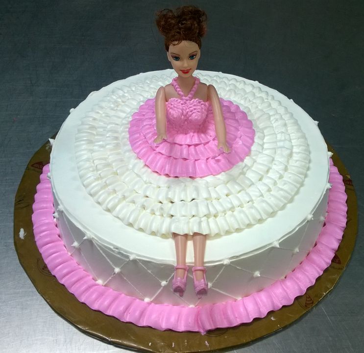 doll cake monginis