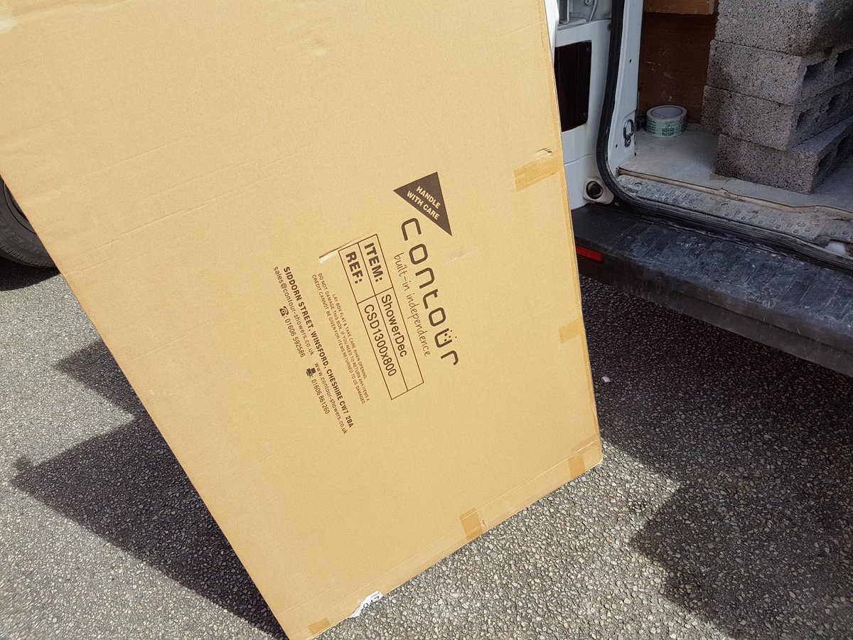 Indep_Sol's tweet image. Like a child at xmas yesterday!! New @ContourShowers #showerdec been installed. Wow! @Kevin_Contour @mike_contour