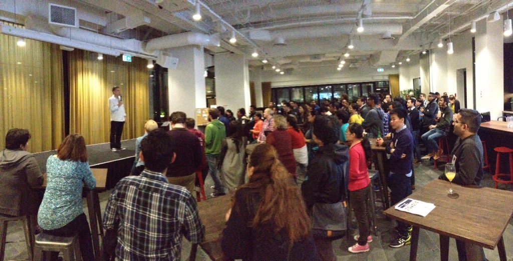 MoTNewZealand's tweet image. A huge crowd at #WeTestAKL for tonight&apos;s social at @NZMETweets. #testingisfun