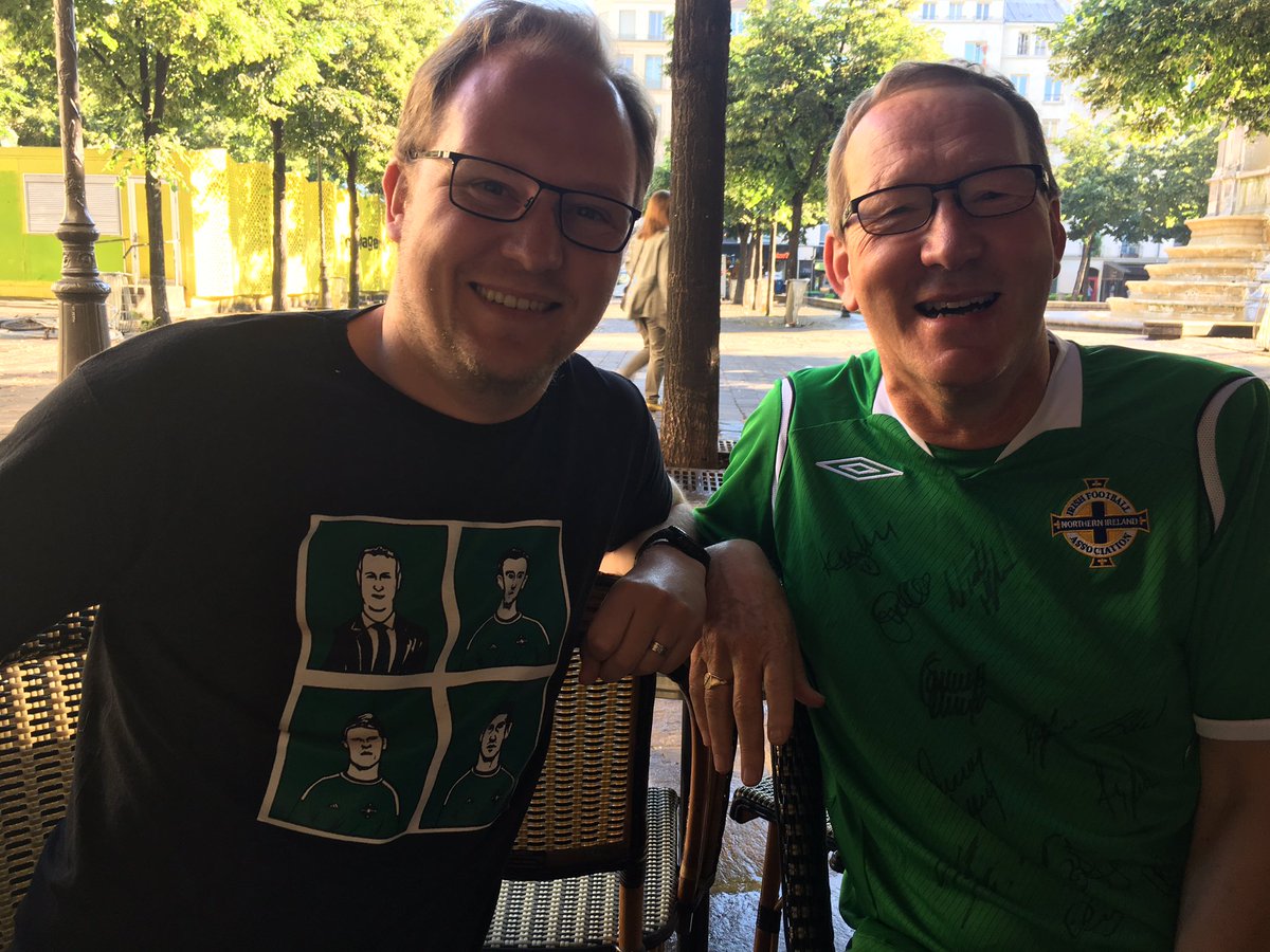 Dragged these two from their beds to talk #GAWA