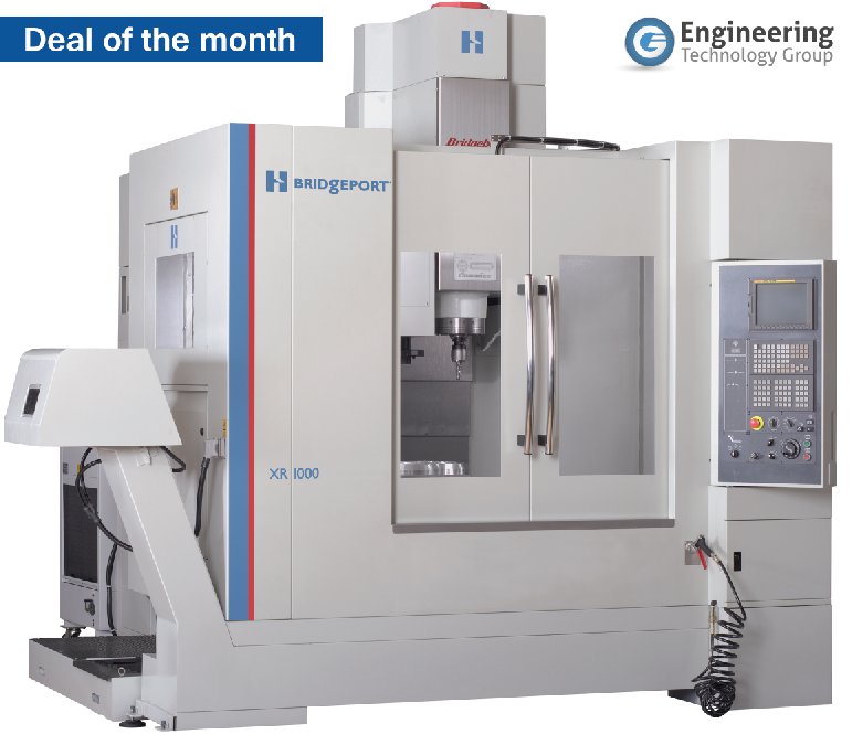 Bridgeport Deal of the month - XR1000 - High Performance VMC .Email > sales@engtechgroup.com for more info! #CNC