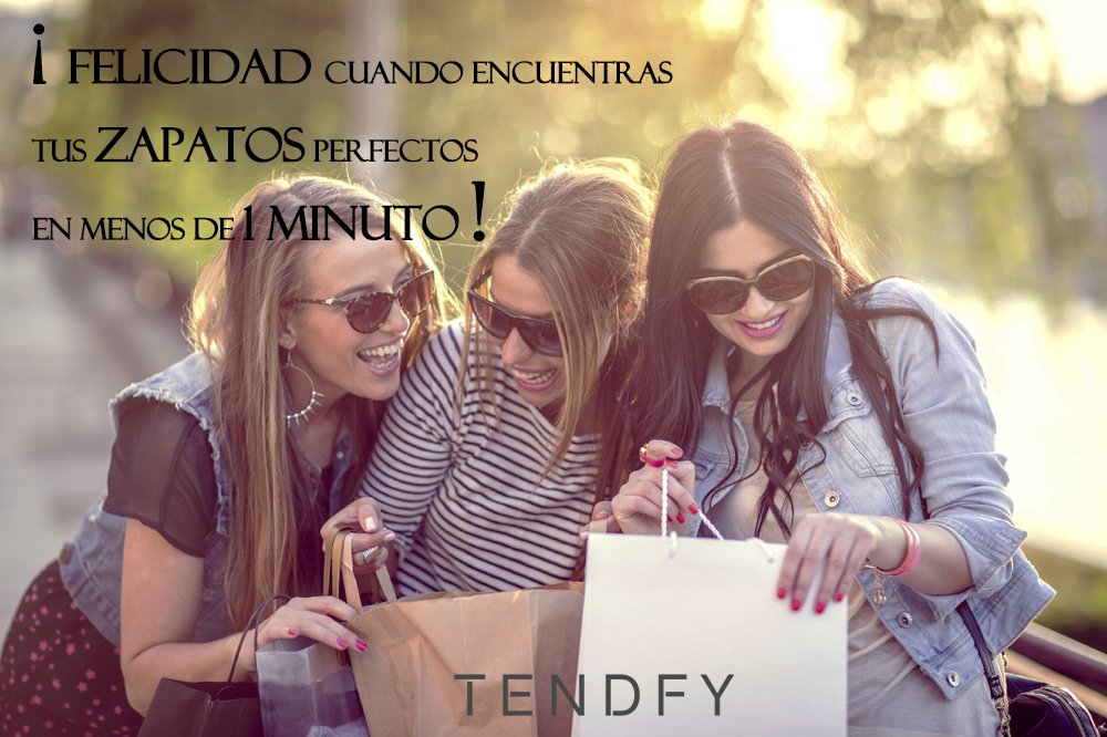 tendfy's tweet photo. Mola ir de compras, pero imagina salir de casa sabiendo donde comprar esos zapatos que tanto tiempo llevas buscando https://t.co/0C76KNyQw9