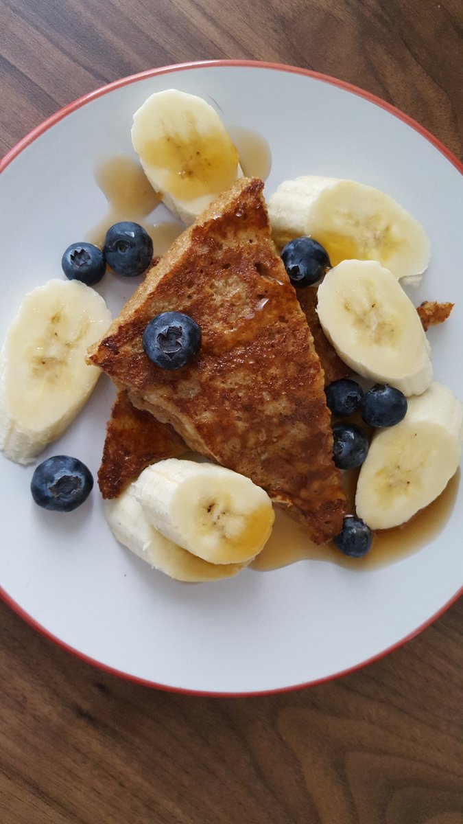 ProteinR's tweet image. Loving the new @thebodycoach coach book the French toast is immense!
