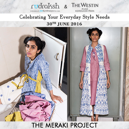 StudioRudraksh's tweet photo. #Pune get your #fun on with #TheMerakiProject  @Meraki_Sonali 30 June @westinpune  Fall in <3 with Handwoven Fabrics https://t.co/Bs2R5wnfte
