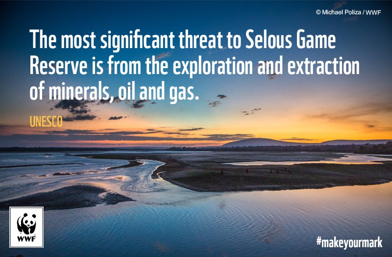 Together we can protect Selous Game Reserve from industrial threats! #makeyourmark panda.org/selous @UNESCO