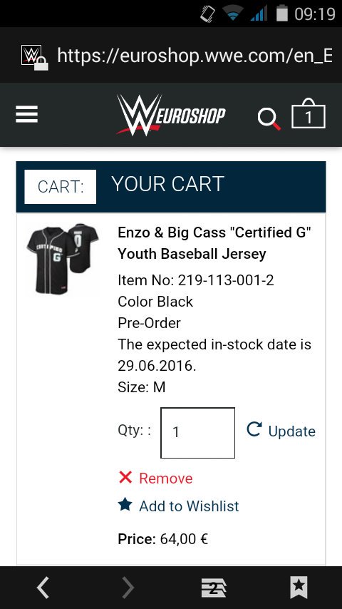Livsection's tweet photo. Yay, I am ordering this to the @WWEShop 😊 So Happy for have my @WWEAaLLday21 And Cass T-Shirt, I am not SAWFT ✨ https://t.co/yhIOHOeezy