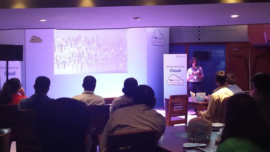 Yamini Natti, Co-Founder of <a href="/TeamVymo/">Vymo</a>, the world's first digital sales platform, <a href="/MicrosoftIndia/">Microsoft India and South Asia</a> #EmpowerIndia