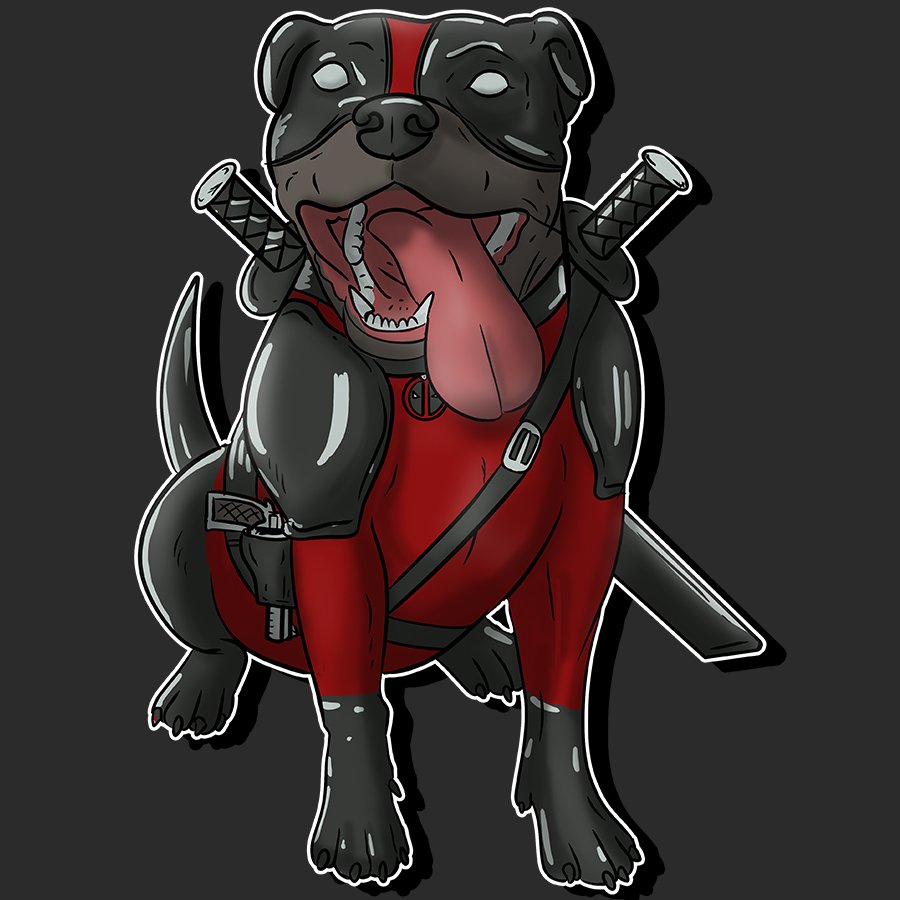 Who would love this as an official comic? #DeadpoolDog Let's make this happen!!
