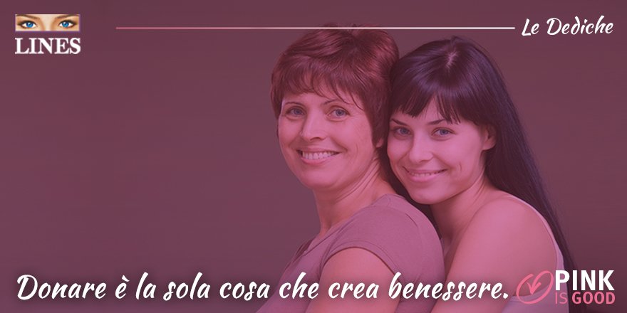 Donare è il gioco in cui tutti vincono #pinkisgood @pinkisgood_fuv <a href="/Fondaz_Veronesi/">Fondazione Veronesi</a>
 lines.it/pinkisgood