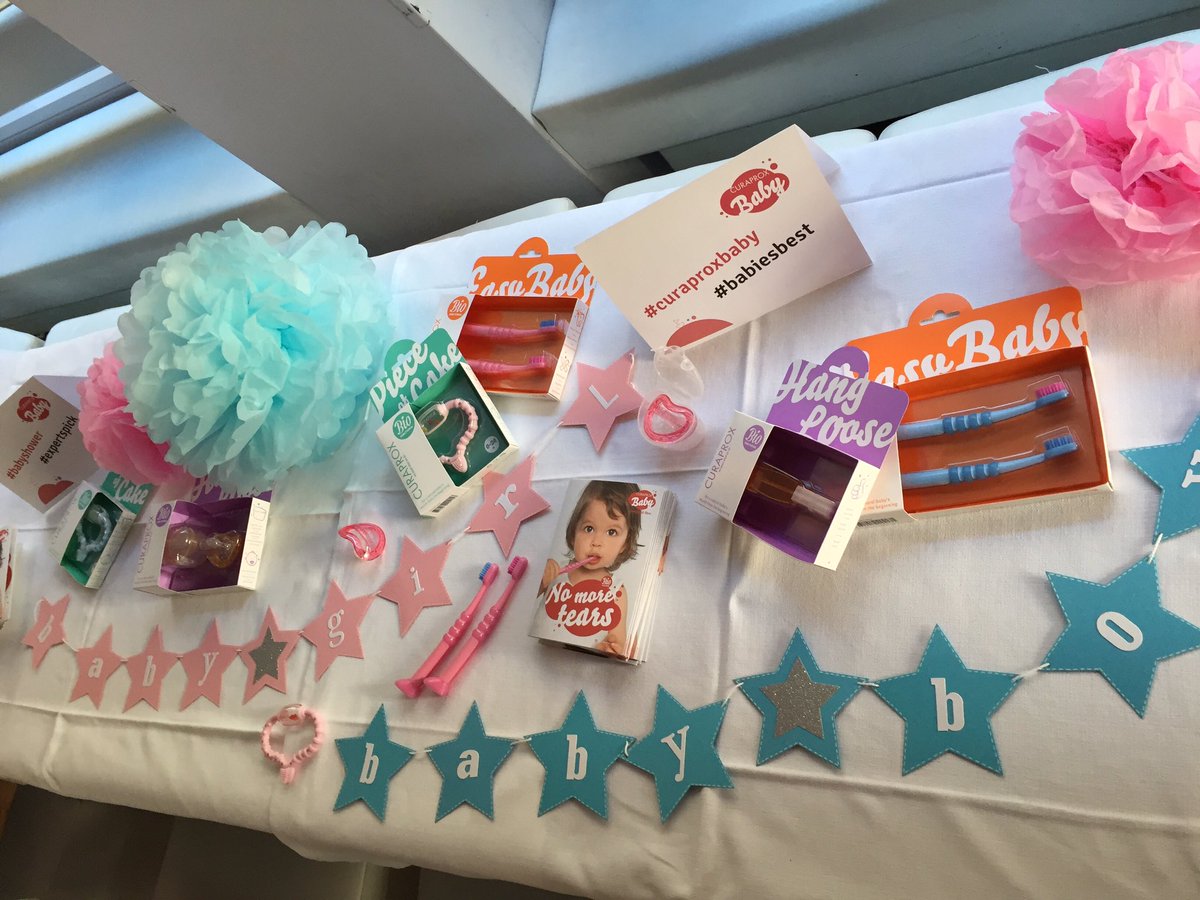 CuraproxSchweiz's tweet photo. Die Babyshower ist in vollem Gange. #curaporoxbaby https://t.co/kkAsAO2u9A
