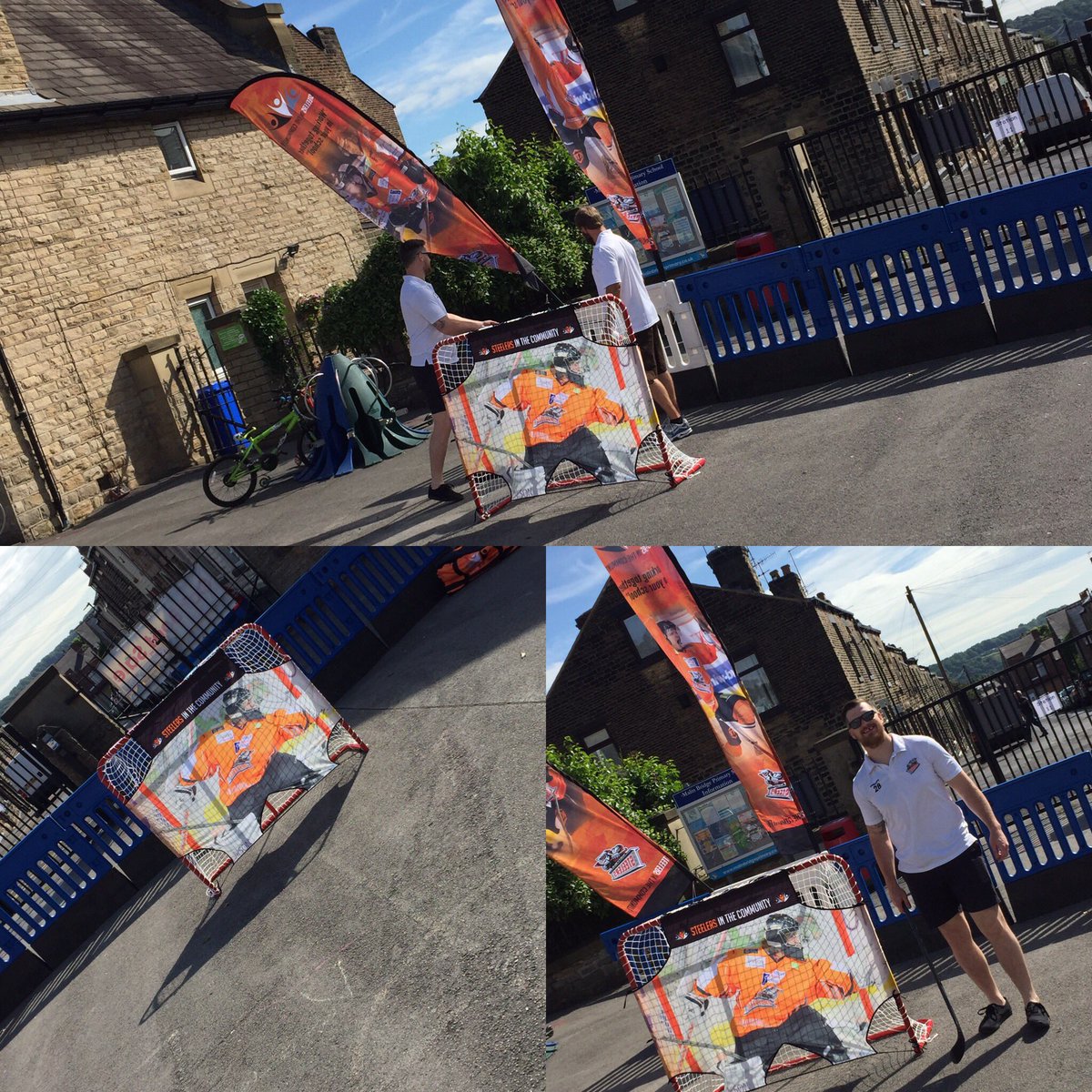 Boom @FitzyG28 and <a href="/tmosy21/">Tyler Mosienko</a> all set to go at Malin for their second sport week busy.