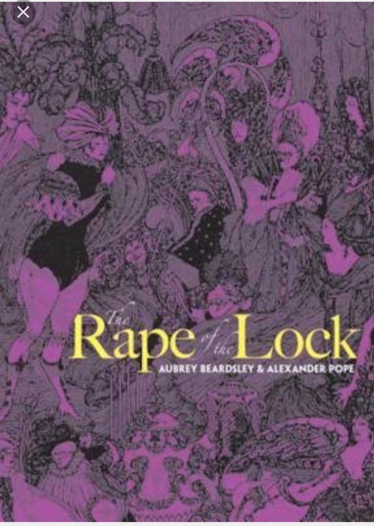 Neera_26's tweet photo. #RapeOfTheLock a classic satire by AlexanderPope shd b banned 4 its casual,heartless reference to rape!Rt @timesnow? https://t.co/lF5Q8pknKh