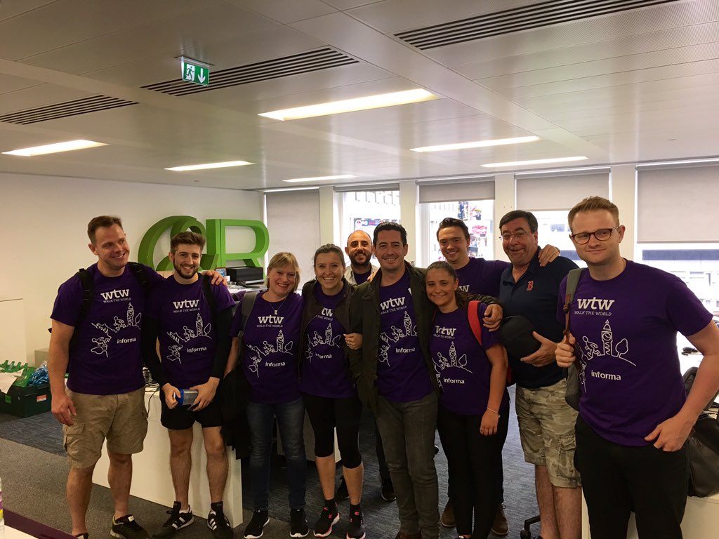 AnnaBaniuk's tweet photo. Here we go ;) 10km #walktheworld group is ready to rock&amp;roll @pharma_bio @MichaelDunnet @Jaypeetweet https://t.co/D6HeaGdZkz