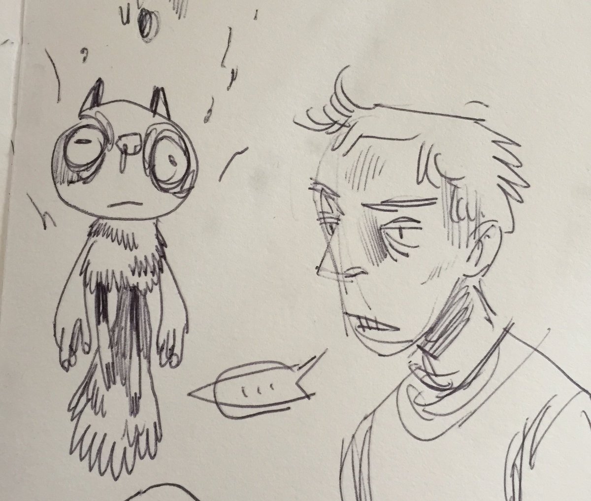 Cafe scribbles %^U 