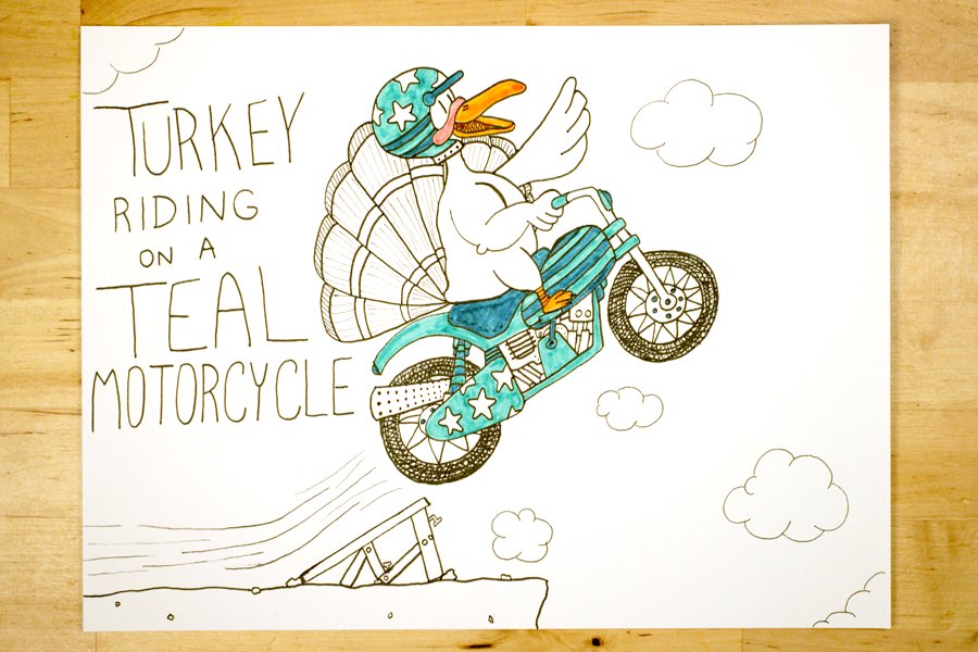 drawm3ablank's tweet photo. On the bright side if he doesn't make the jump we all get #free #turkey #sandwiches - https://t.co/scVQOnwcco https://t.co/IvZ0yBJod0