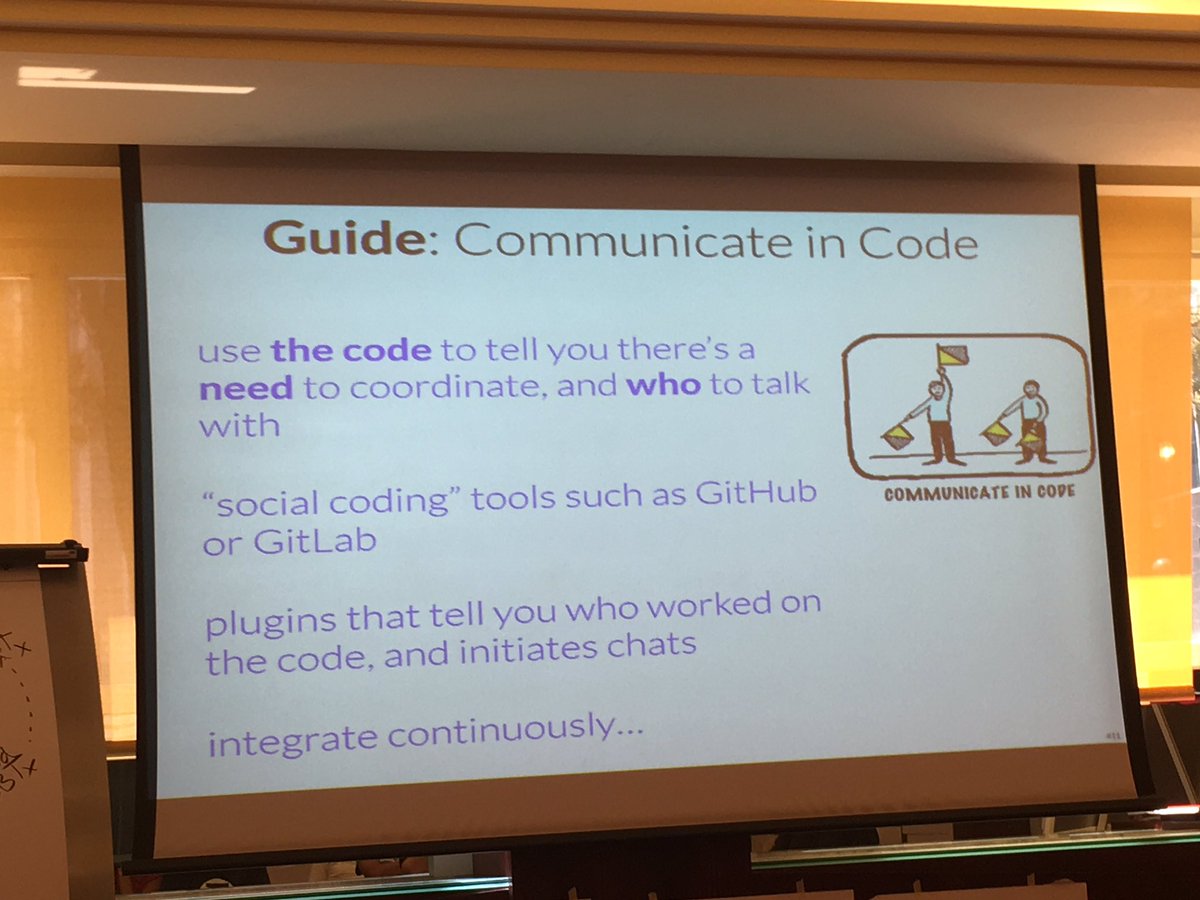 borjaldr's tweet image. Use the code to coordinate and communicate between teams. #socialcoding #lessmadrid #lessworks