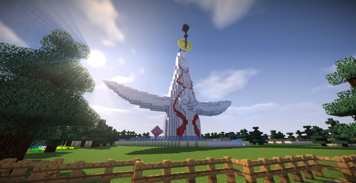 さばぴー Minecraft万博記念公園再現p マイクラで万博を再現しています 画像は太陽の塔のみですが ヾ R 鬼ごっこなどのイベント等考え中 Minecraft Minecraft建築コミュ T Co Je0wzo3pnn Twitter