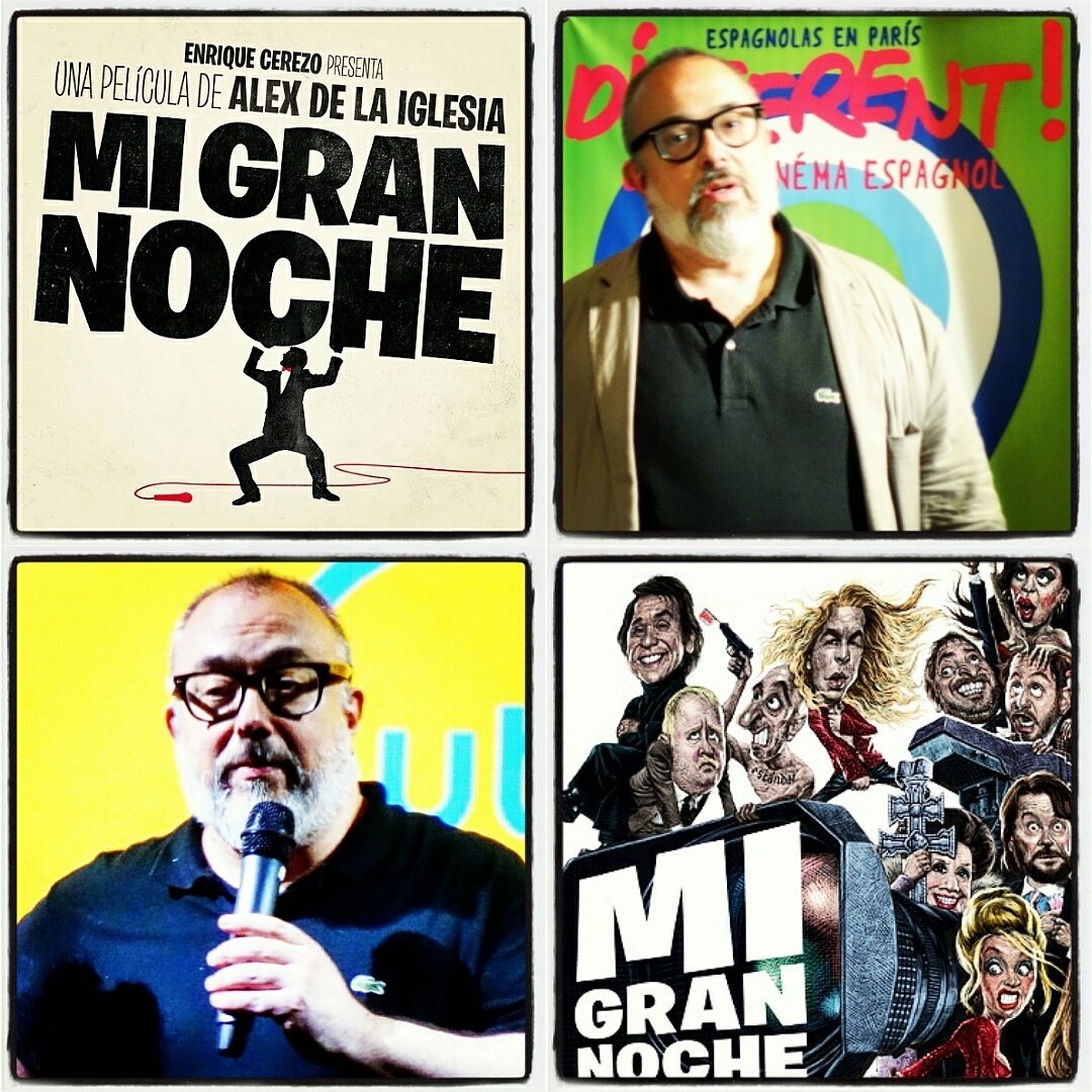 runoupa's tweet photo. Different 9 ! "MI GRAN NOCHE" de Álex de la Iglesia
Cinéma Majestic, Passy, Paris 16 (21/06/2016) https://t.co/fv7azvpe2o