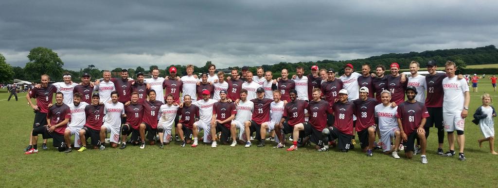 Great battle vs Denmark. TCOM take it 15-10. Japan up next.