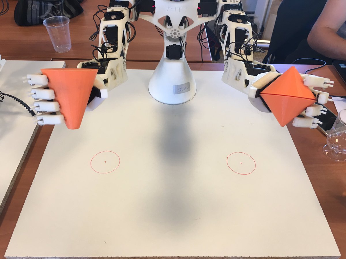 laceze's tweet image. Vainqueur du concours Poppy 2016 GROUPE JLMC #RoboEduc16 #Ensam #poppyproject