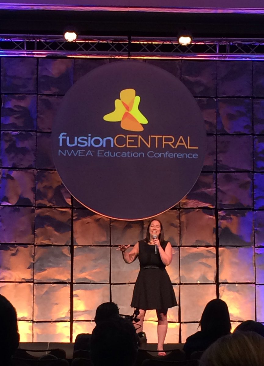 "Education is an equalizer to a very unfair playing field!" #eringruwell #nweafusion