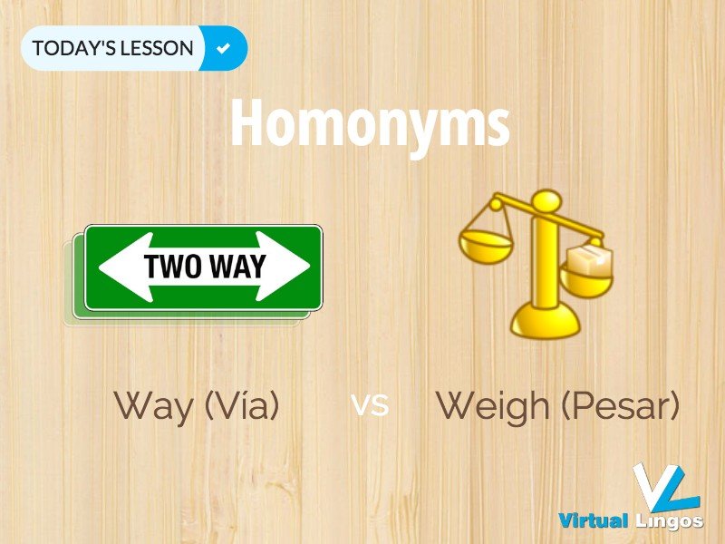 VirtualLingos's tweet photo. Today's lessons: Homonyms

Puedes encontrar alguna diferencia en la pronunciación?

Llámanos hoy si estas inte... https://t.co/ZXzmL7ccab