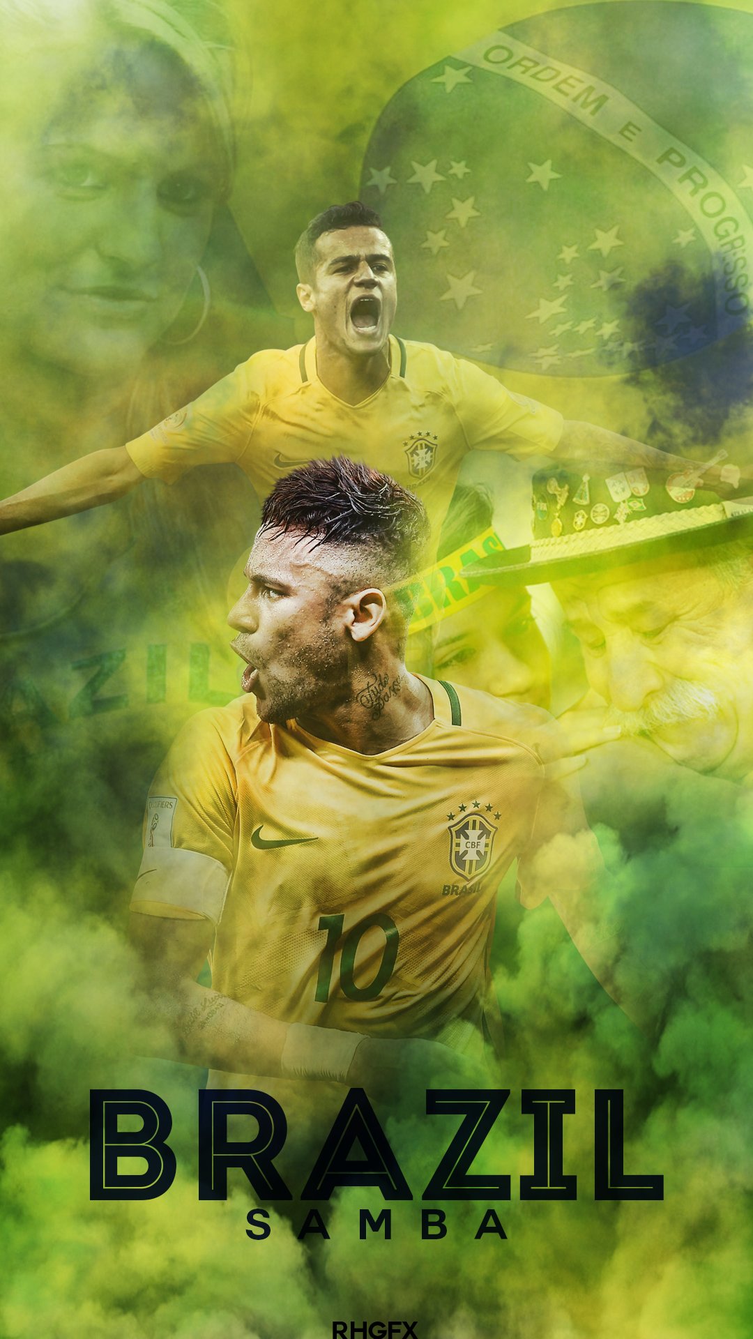 HD wallpaper: Soccer, Brazil National Football Team, Emblem, Logo |  Wallpaper Flare