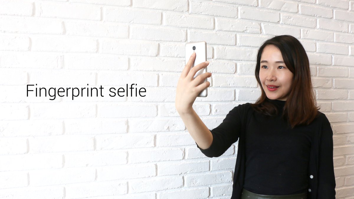 RedmiIndonesia's tweet photo. #RedmiNote3ID : Ga akan pernah repot kalo mau jepret selfie atau pakai kamera belakang. Cukup pakai Fingerprint aja. https://t.co/cWzpOe86n1