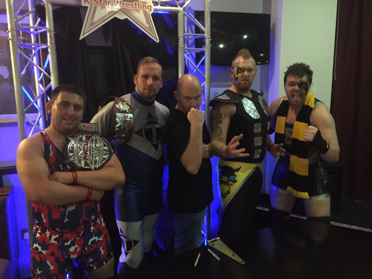 markypotter316's tweet photo. @KStarWrestling @TheTankKsw15 @KSWTITAN @DamienBlackKSW @DonaghanKSW @AnarchyRyanKSW awesome group of guys #legends https://t.co/0rrNCCPp8N