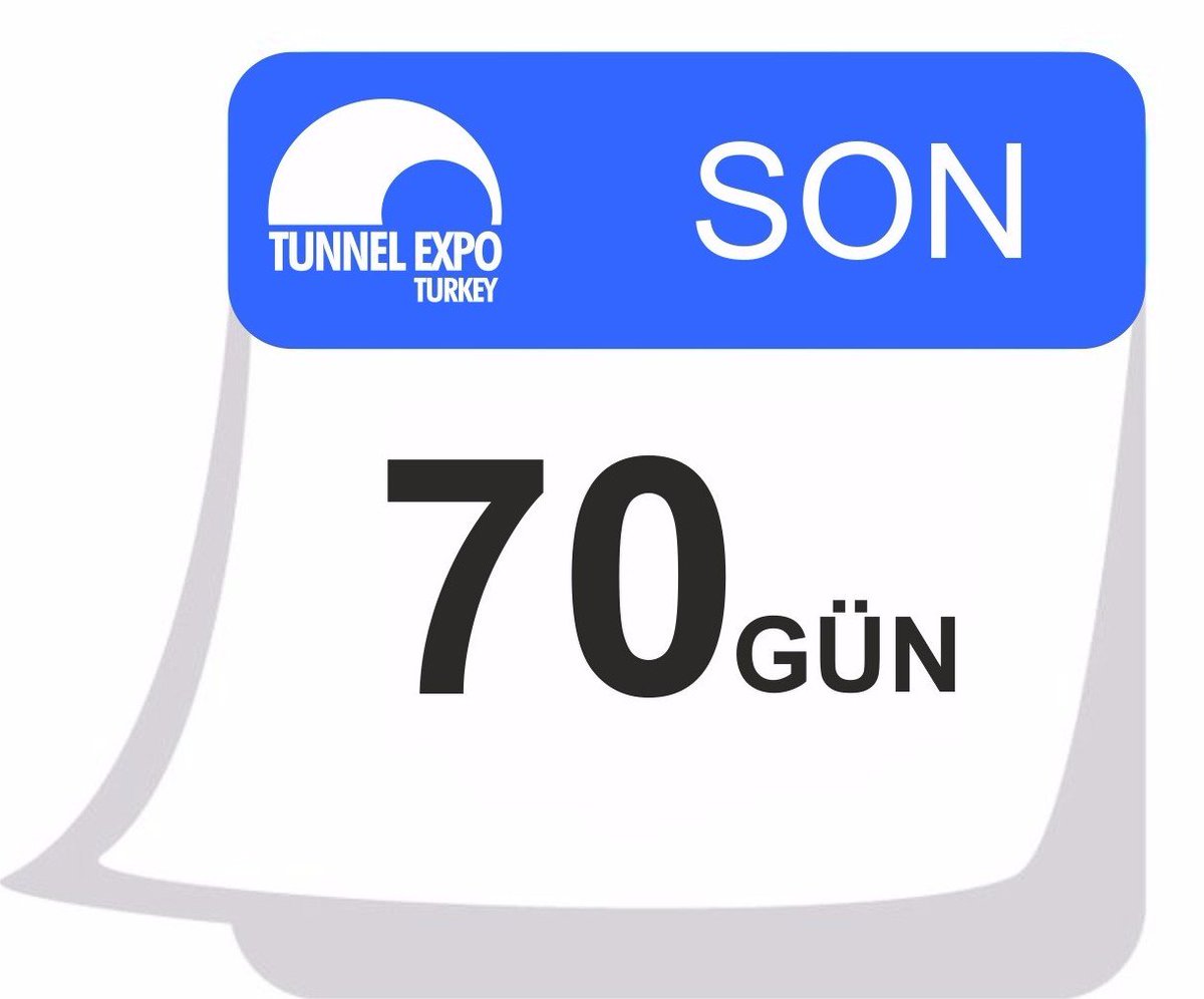3.Tünelcilik Fuarı için son 70 gün. tunnelexpoturkey.com
#tunnelexpo #tunnelexpoturkey #tunnelexpoturkey2016