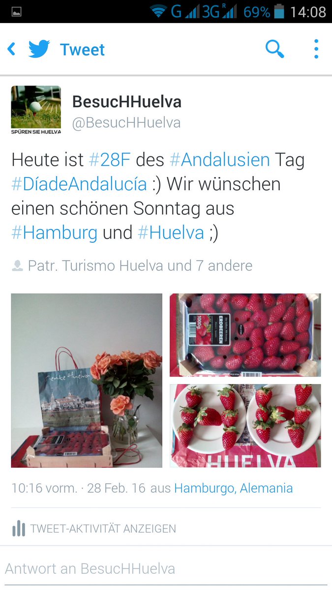refrescosonline's tweet photo. Moin @Freshuelvaes !En #Huelva empieza el #CongresoFrutosRojos ,pero en #Hamburg también estamos hablando de #fresas https://t.co/pfYFqWNDgw