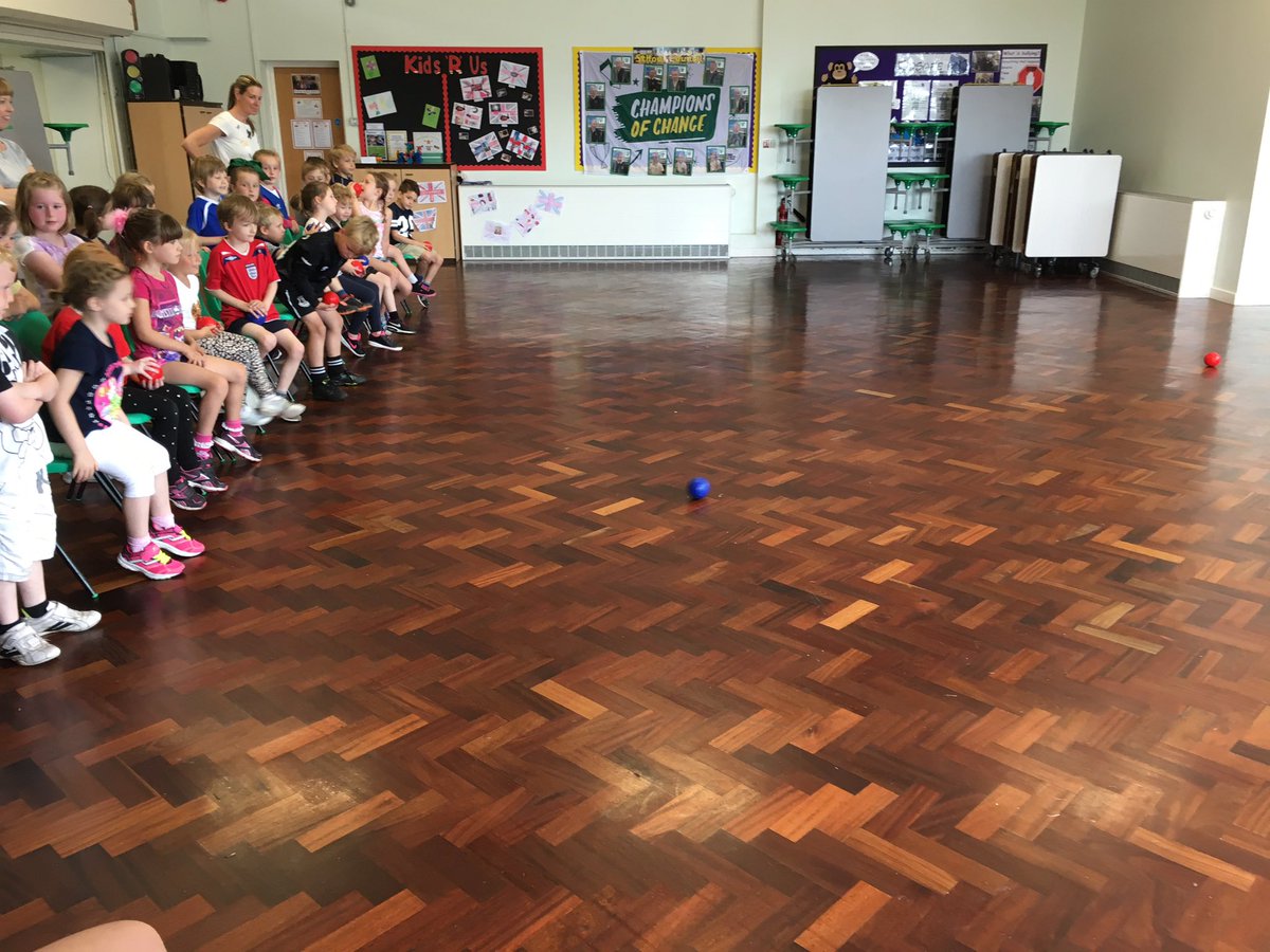 Mrs Darbyshire was the overall boccia champ #competitiveparents 👍😃