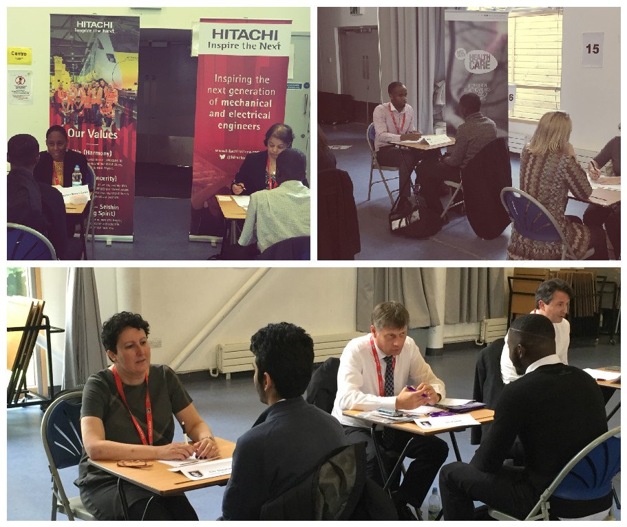 CoLA_Southwark's tweet photo. photos from #progressionday at CoLA @discoverHC @HitachiRailEU @IpsosMORI @AeElkins @TuckersLaw @google @steviecryan https://t.co/Dtm5TGhszc